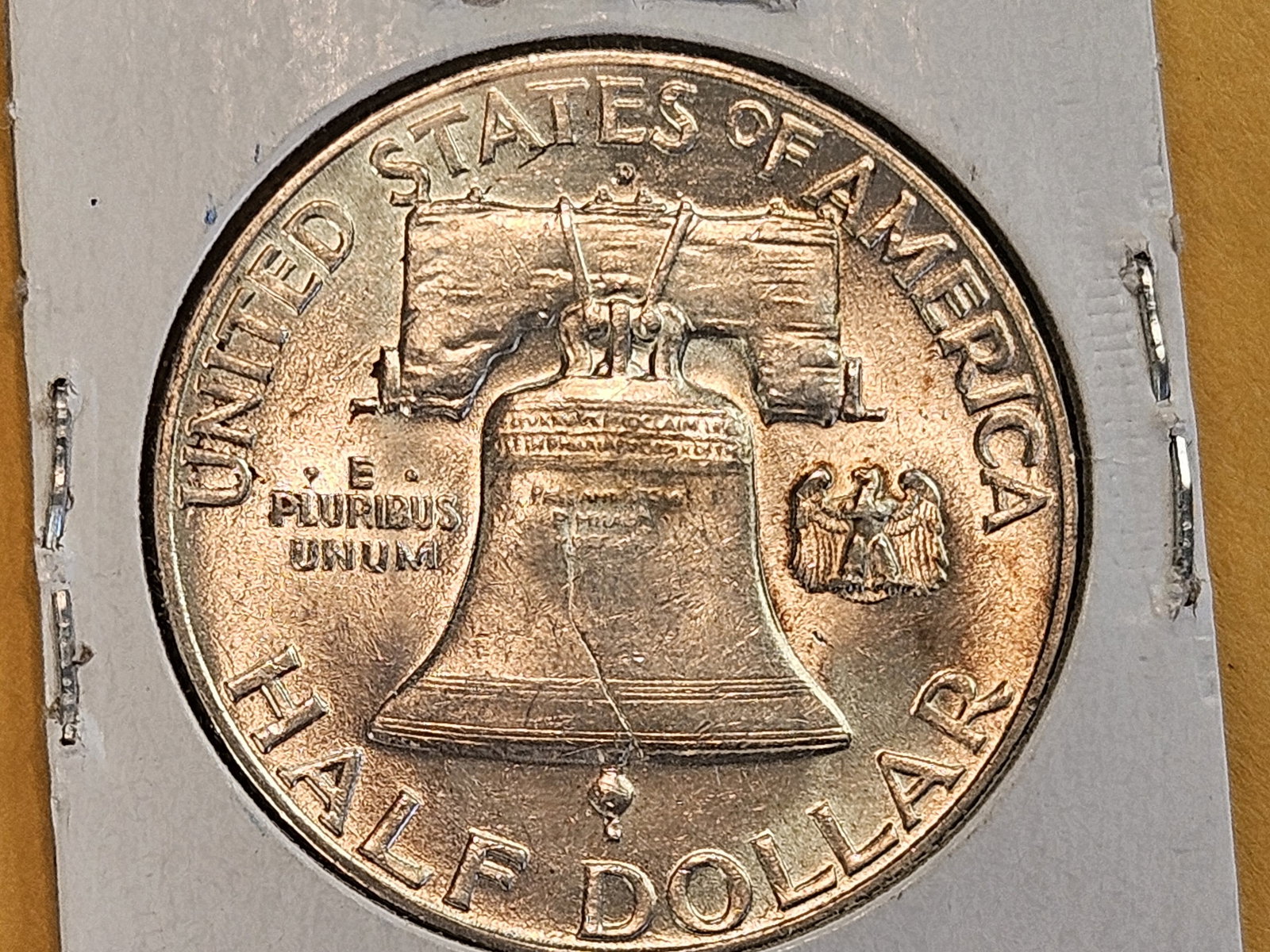 Choice Brilliant Uncirculated plus 1949-D Franklin Half Dollar FBL - 4