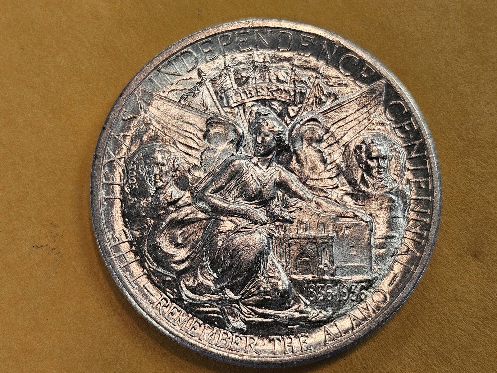 GEM Brilliant Uncirculated plus 1934 Texas Commemorative silver Half Dollar - 10