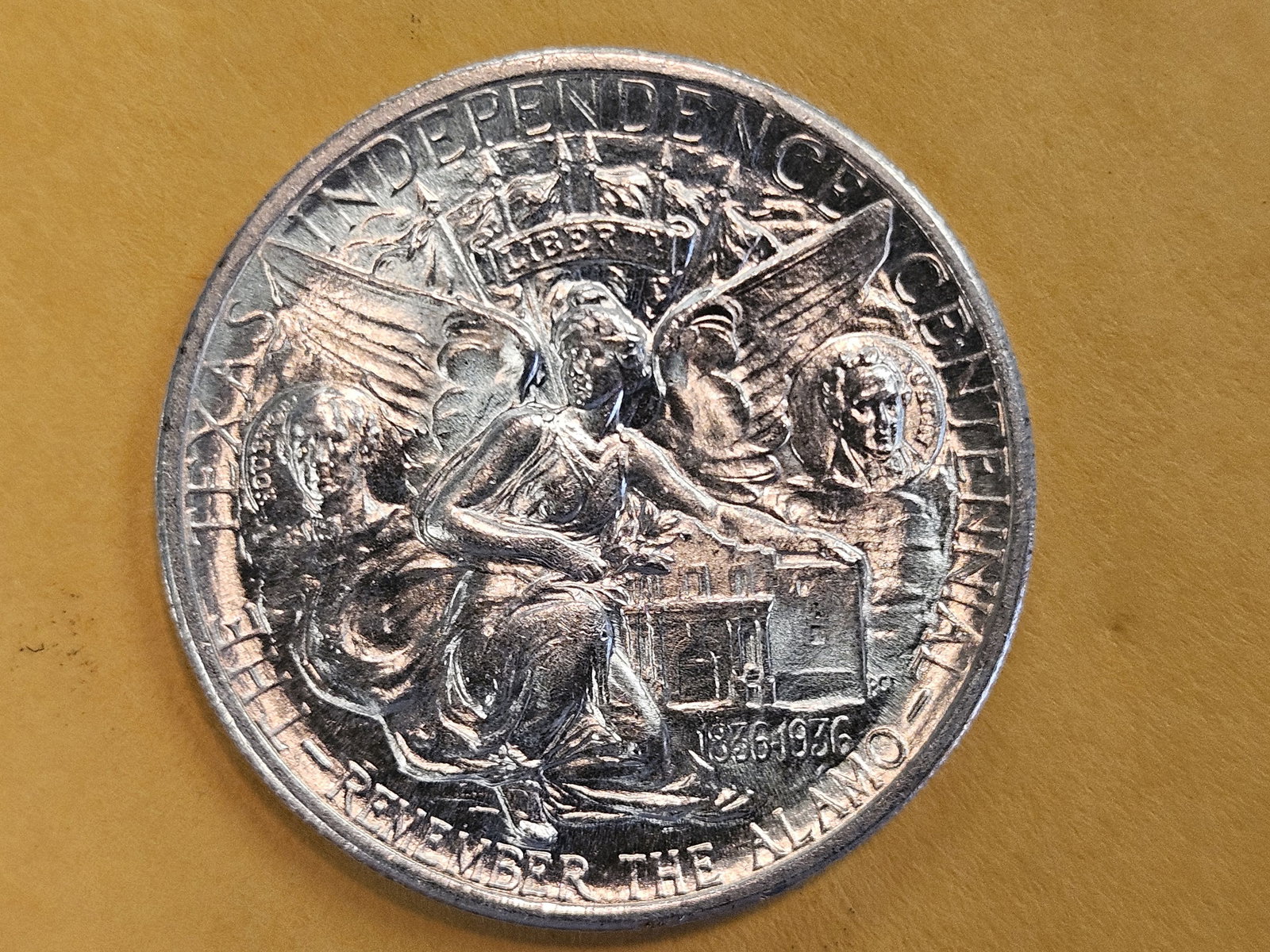GEM Brilliant Uncirculated plus 1934 Texas Commemorative silver Half Dollar - 11