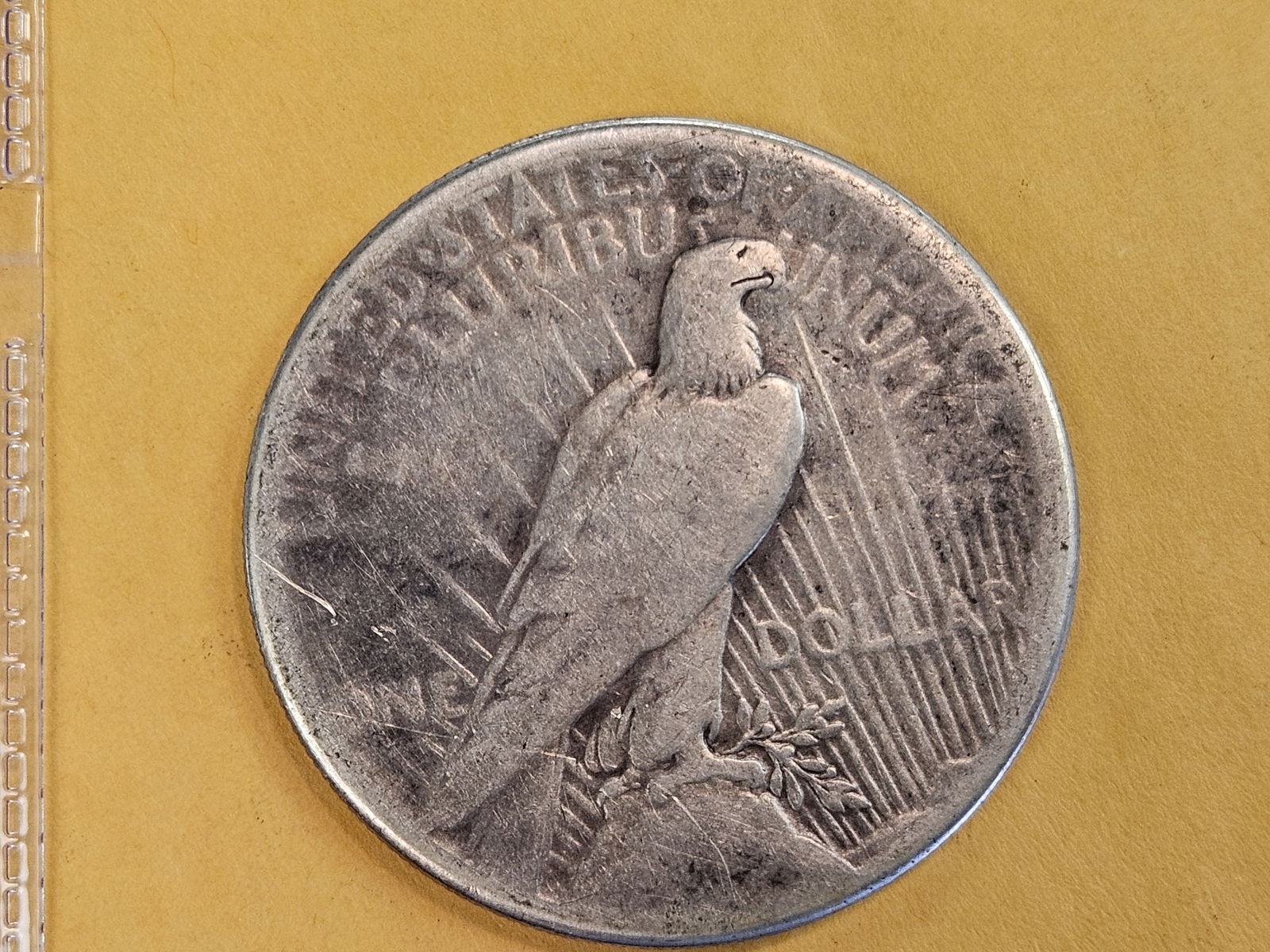 ** KEY DATE ** 1928 Peace silver Dollar in Fine - 3
