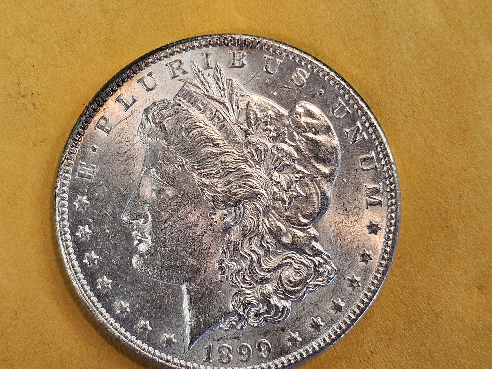 * Semi-Key 1899 Morgan Dollar in Brilliant Uncirculated plus - 3
