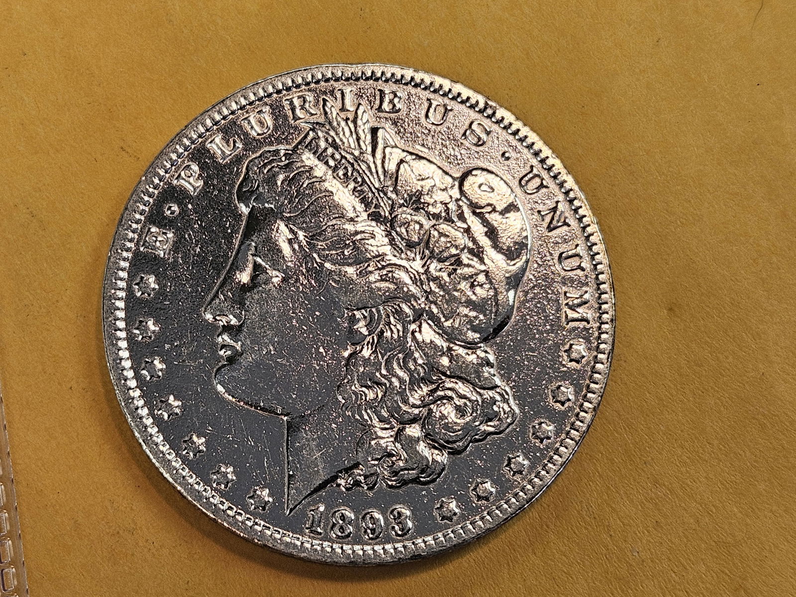 ** KEY DATE ** 1893 Morgan Dollar - 3
