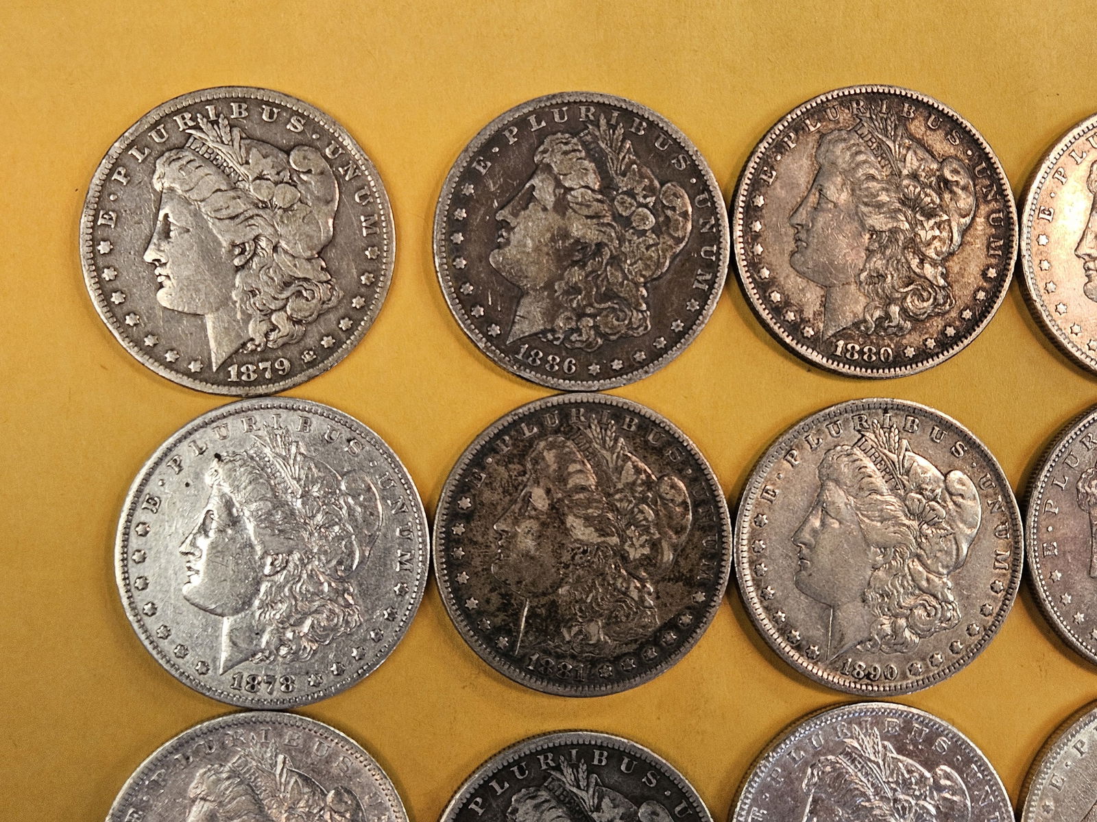 ** FULL ROLL ** Twenty Morgan Silver Dollars - 2