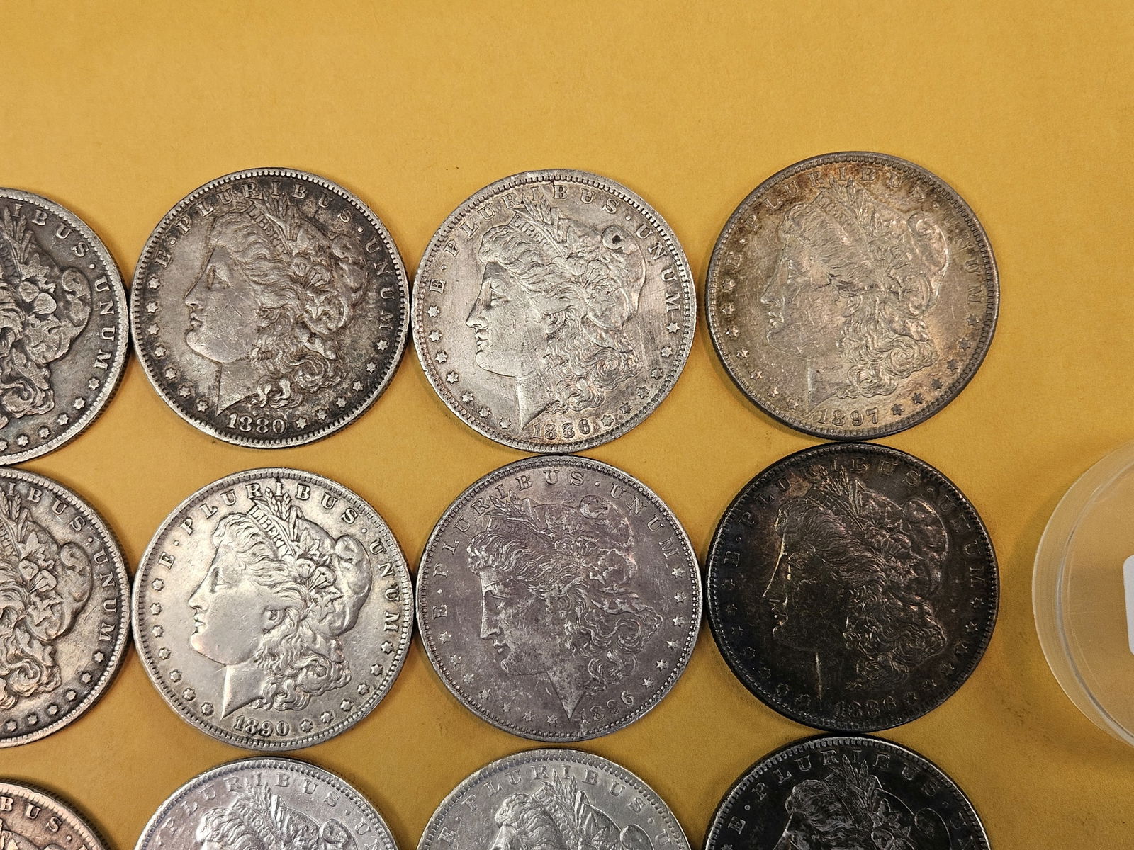 ** FULL ROLL ** Twenty Morgan Silver Dollars - 3