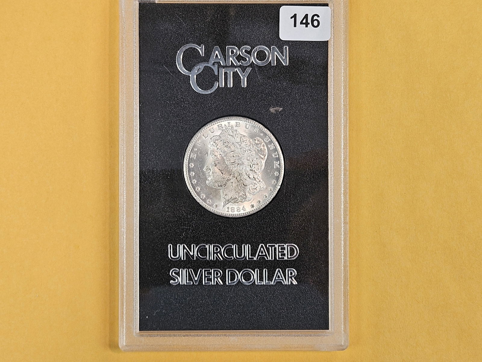 ** KEY DATE ** GSA 1884-CC Morgan Dollar in Choice Brilliant Uncirculated - 2