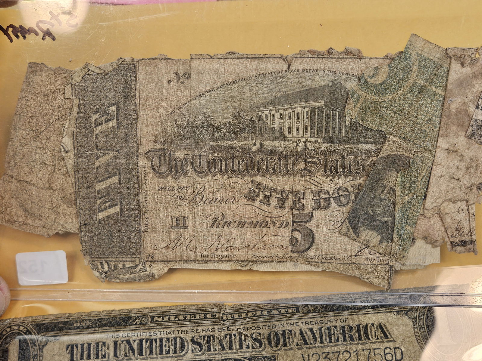 Eight mixed Older US Pieces of Currency - 3