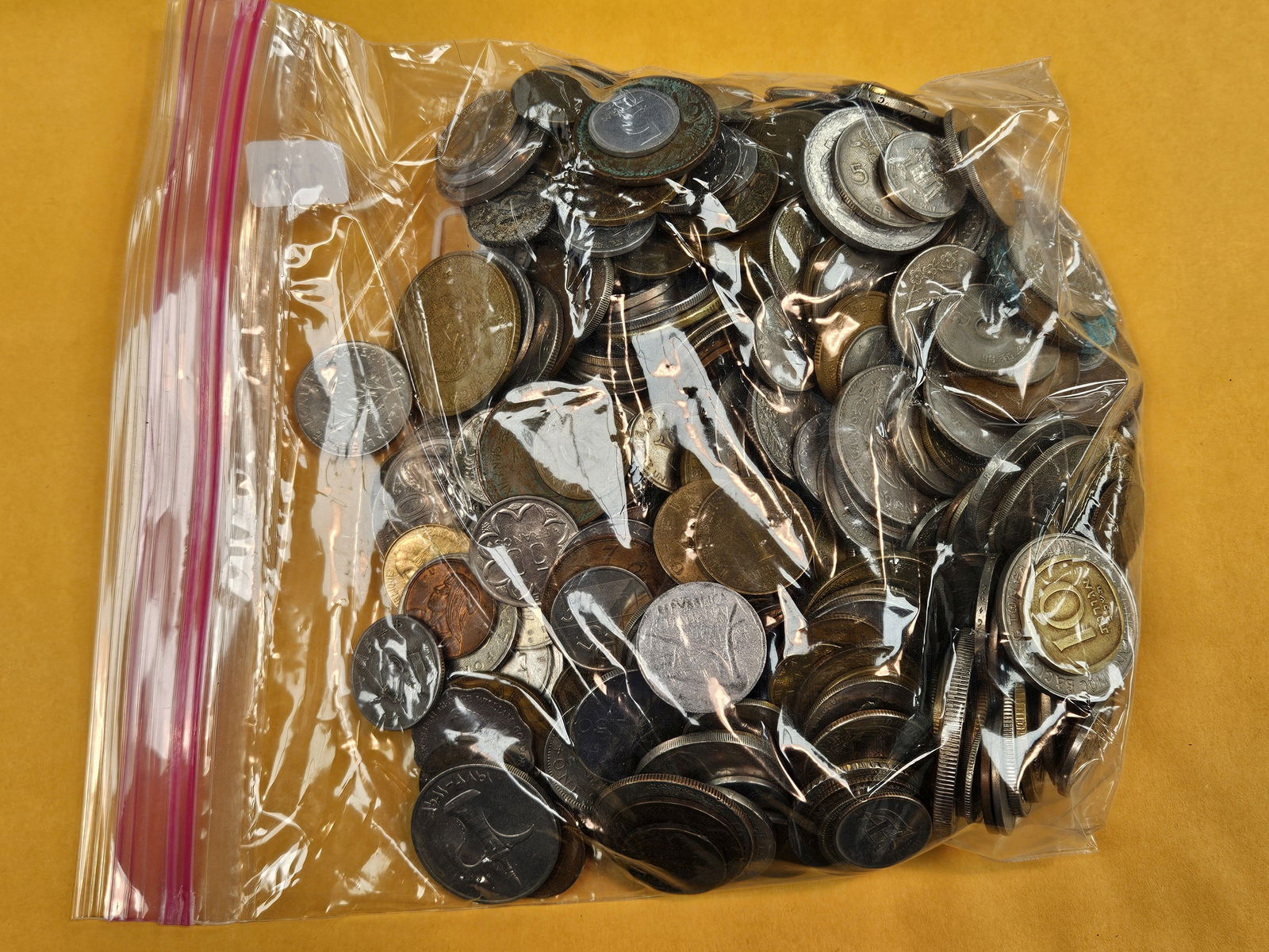 FOUR POUNDS of mixed World coins - 2