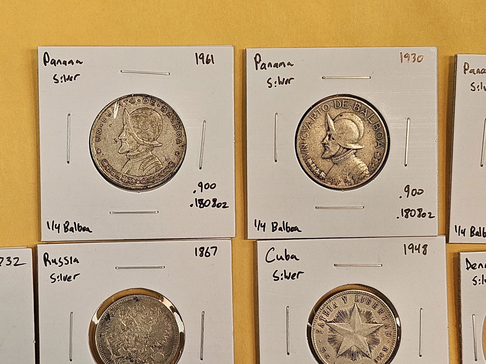 Ten nice, mixed, Silver, World Coins - 2