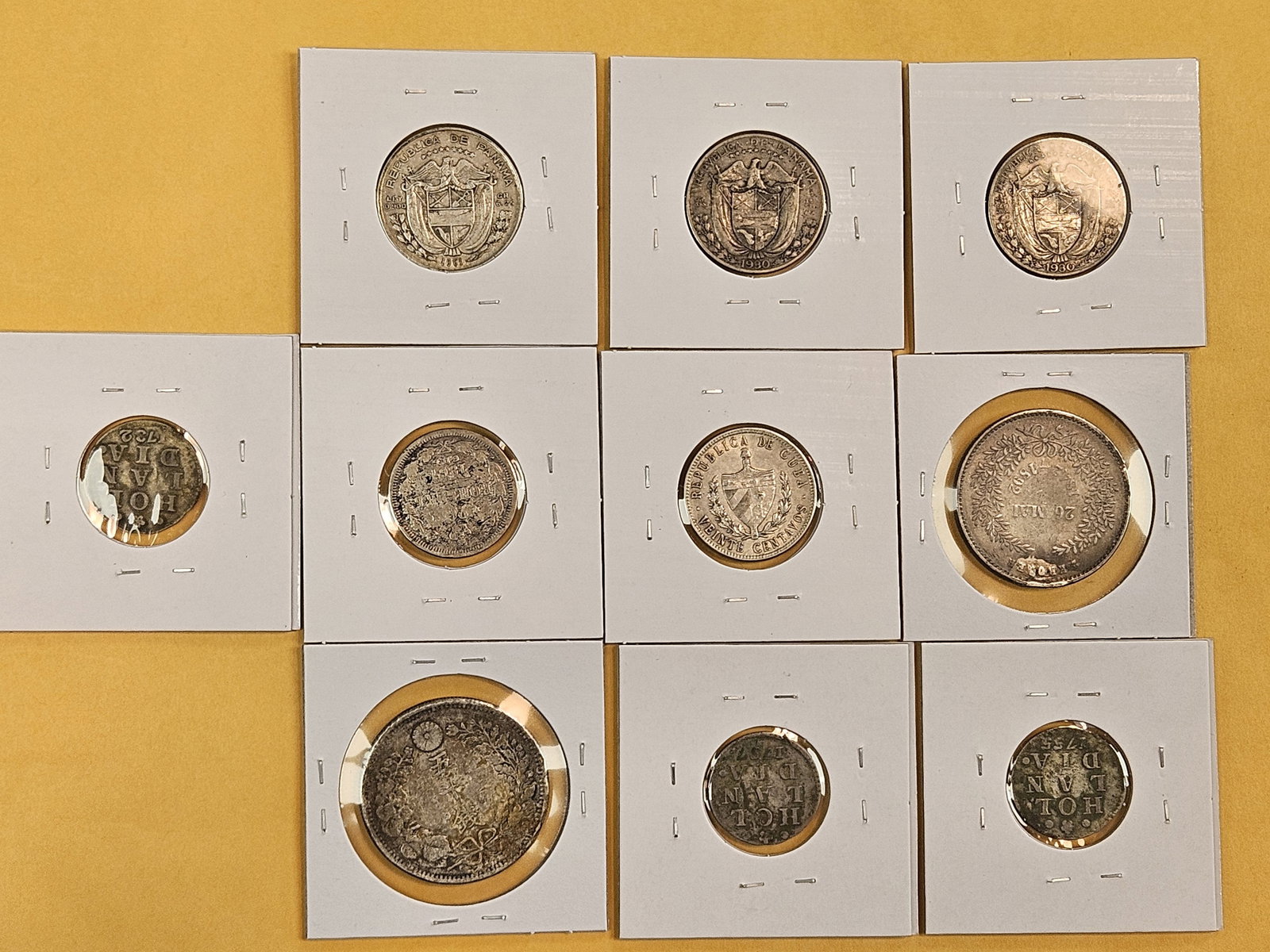 Ten nice, mixed, Silver, World Coins - 6