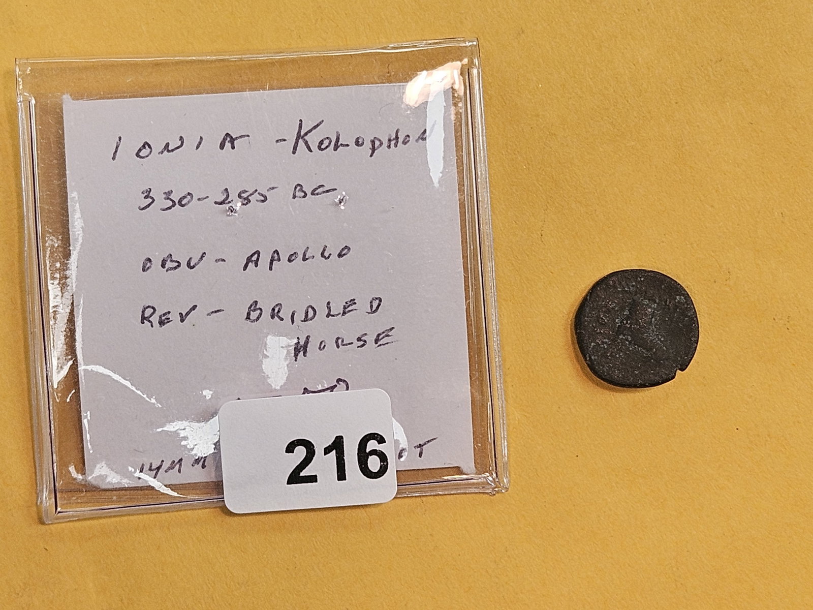 ANCIENT! Ionia - Kolophon 330 - 285 BC - 2