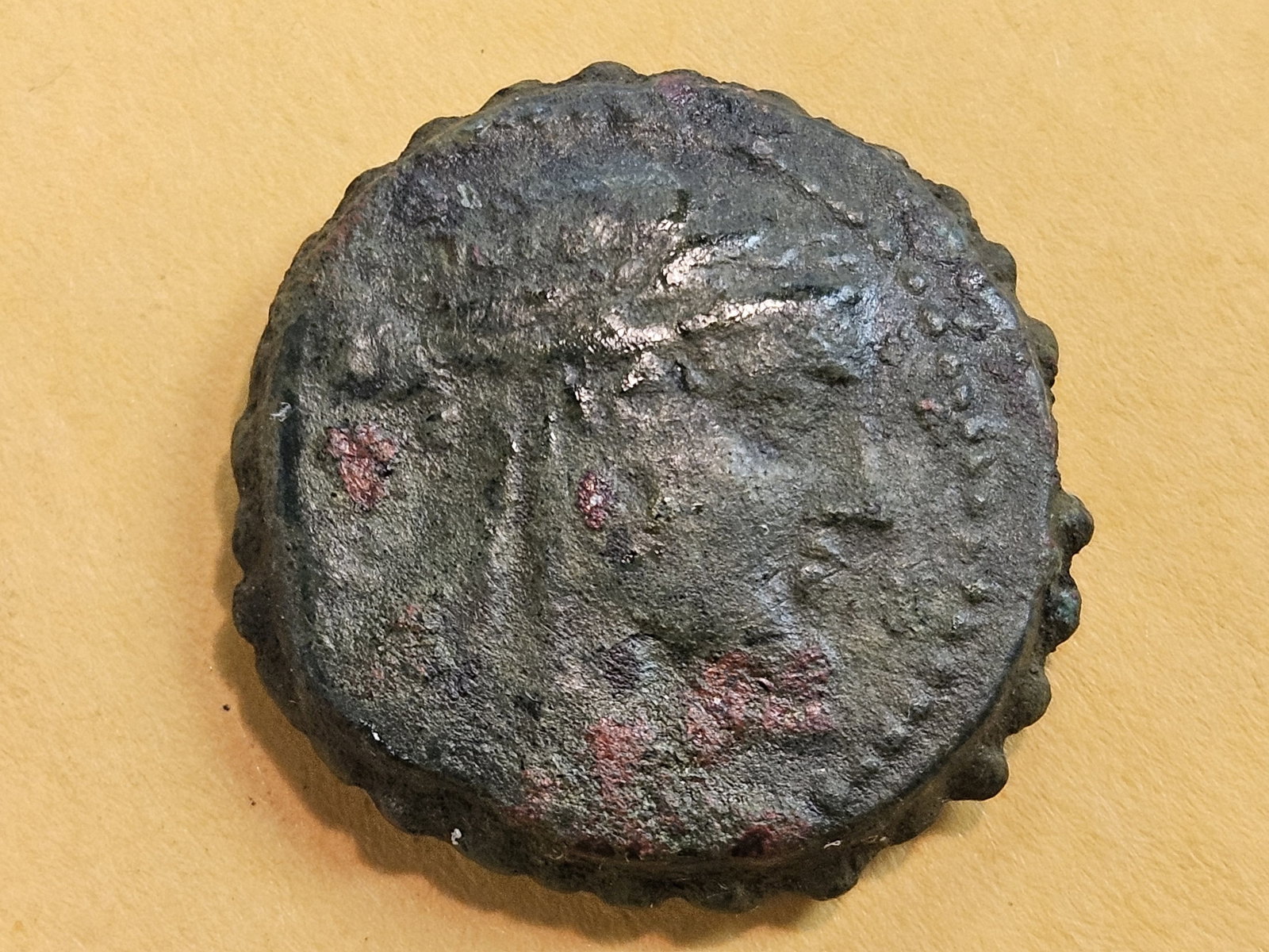 ANCIENT! Selevkos IV 187 - 175 BC: Serrated Edge 