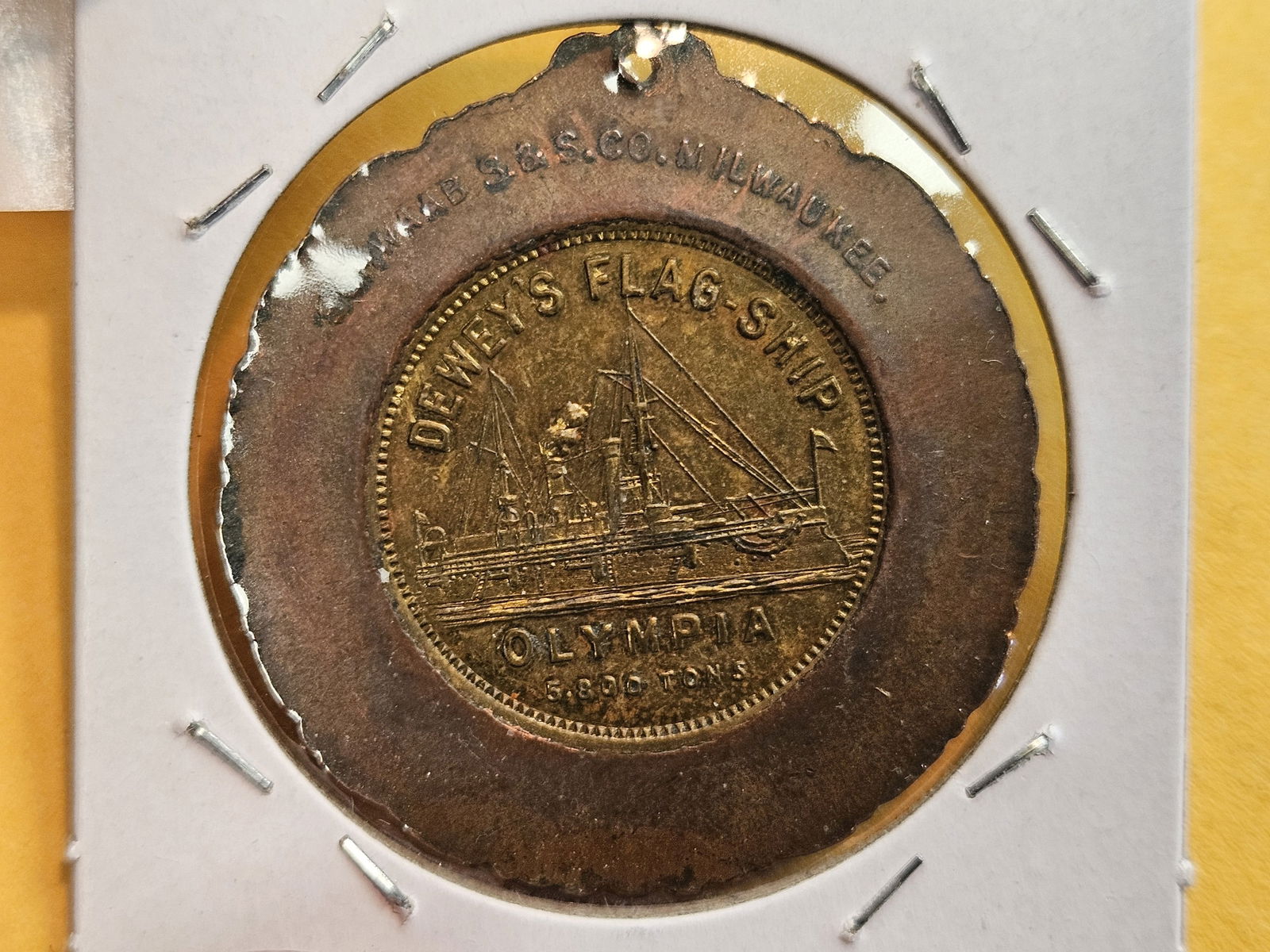 Scarcer Spanish-American War Medal - 6