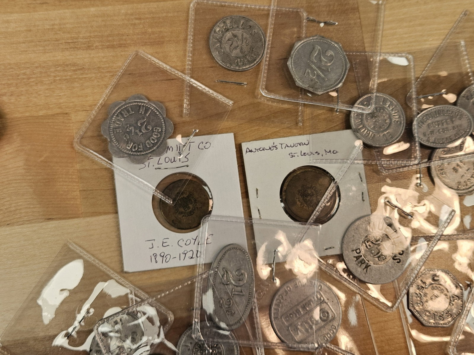 Large group of tokens - 11