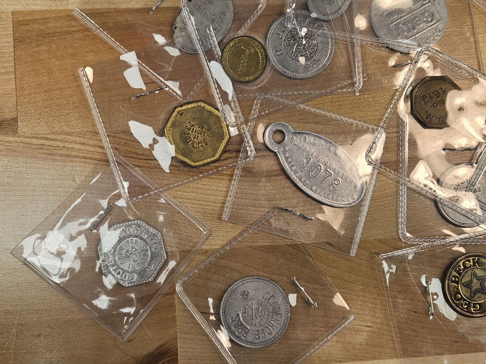 Large group of tokens - 2