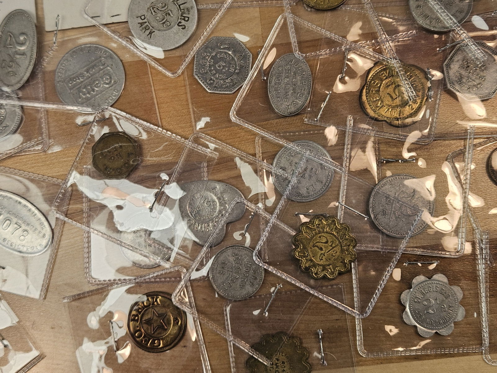 Large group of tokens - 4