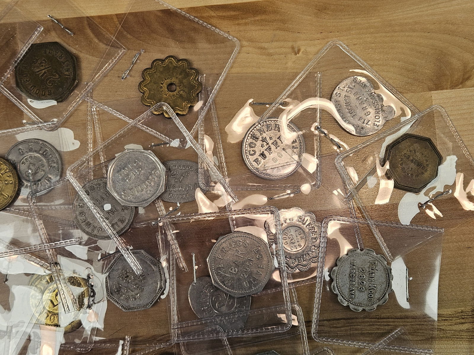 Large group of tokens - 7