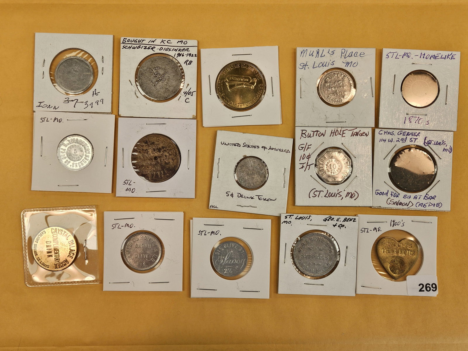 Fifteen cool tokens: Lovely exonumia 