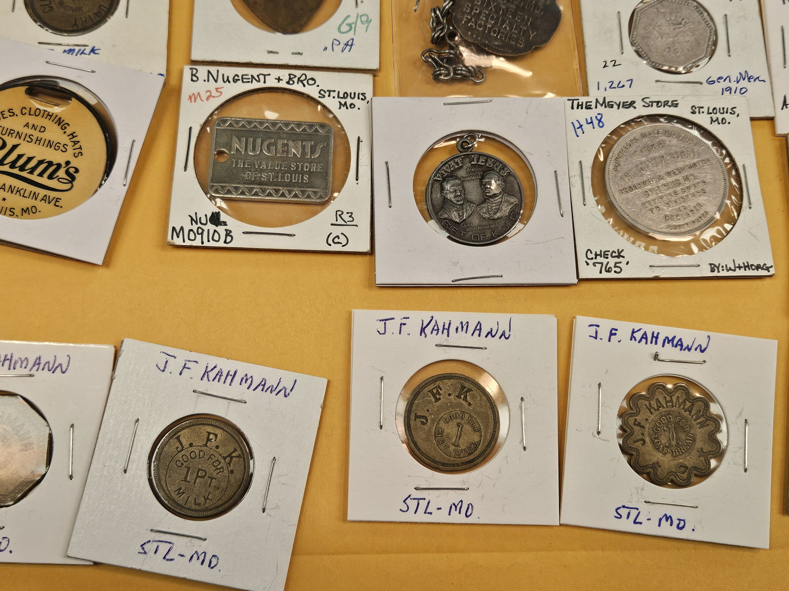 Twenty more mixed tokens - 7