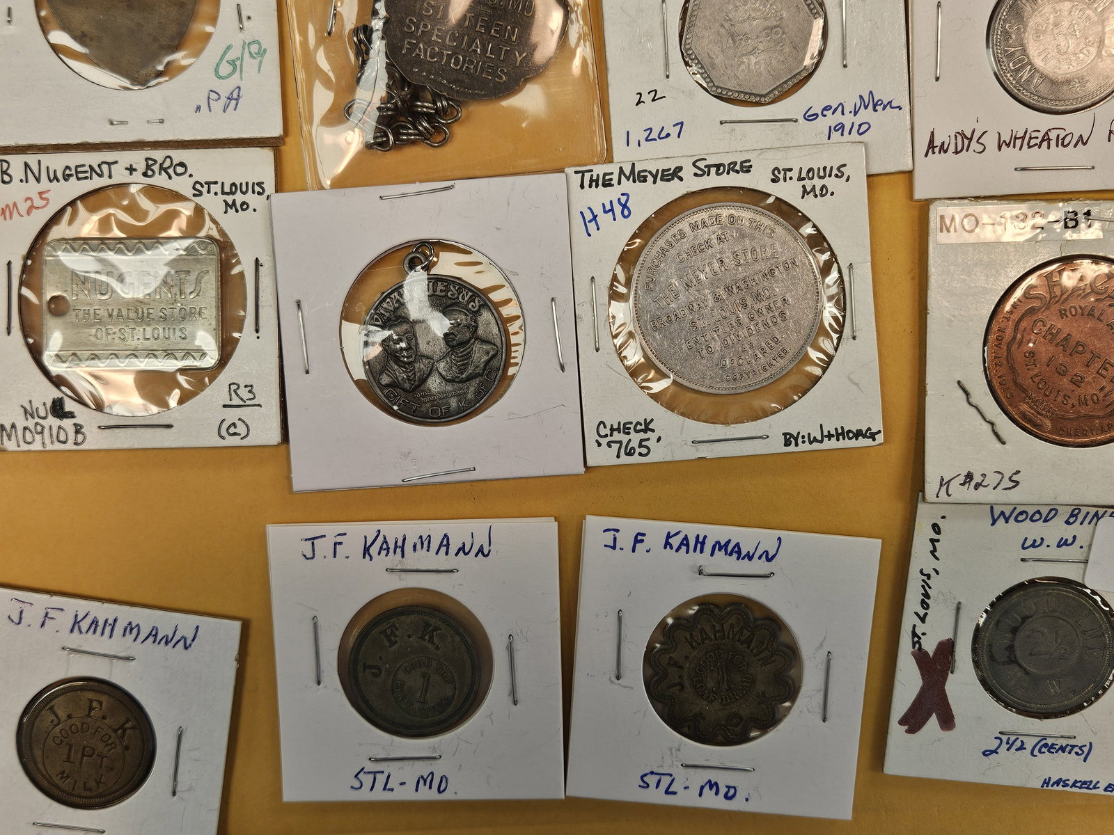 Twenty more mixed tokens - 8