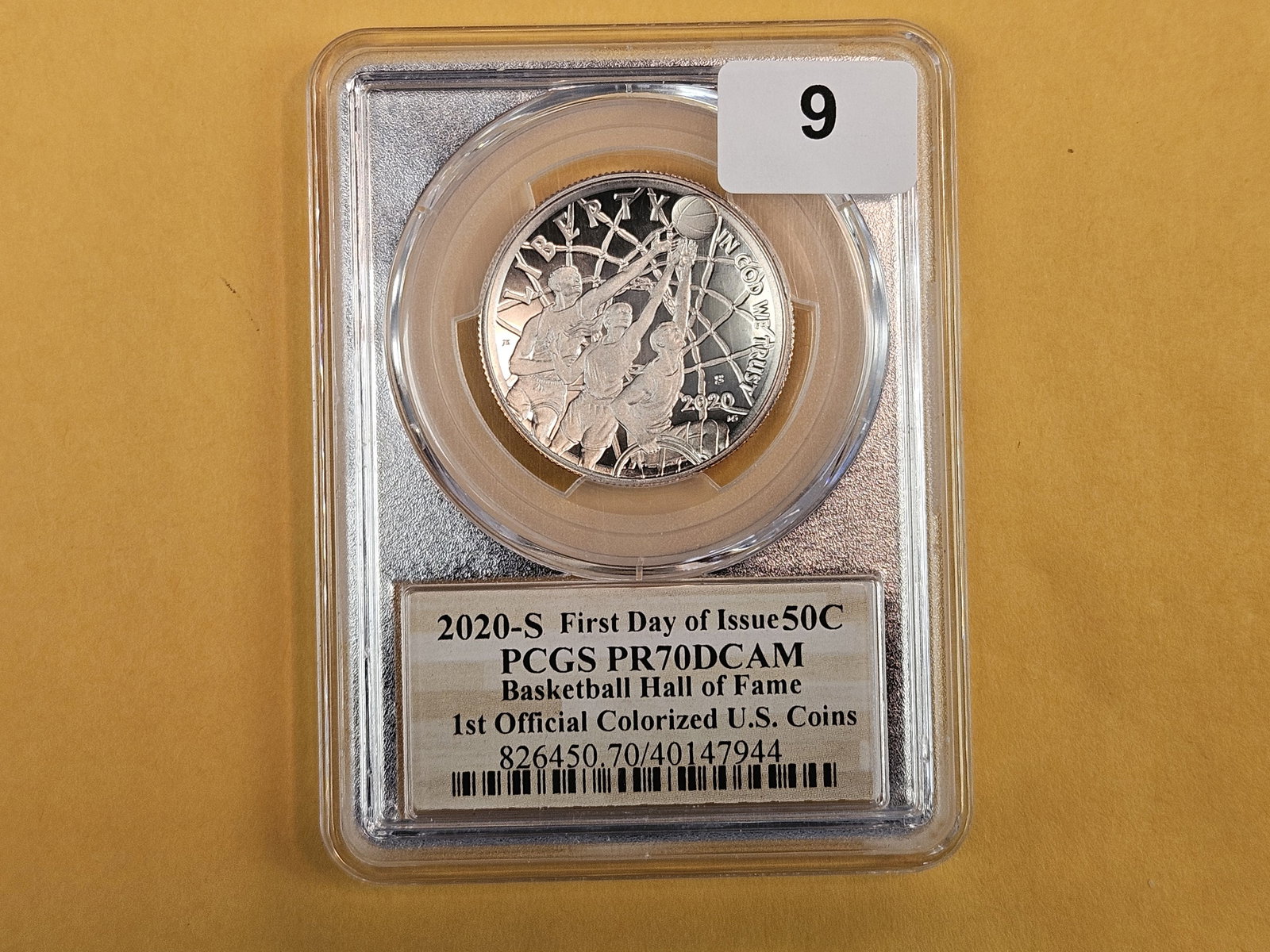 PERFECT! PCGS 2020-S Basketball Hall of Fame Commemorative Half Dollar in Proof 70 Deep Cameo - 2