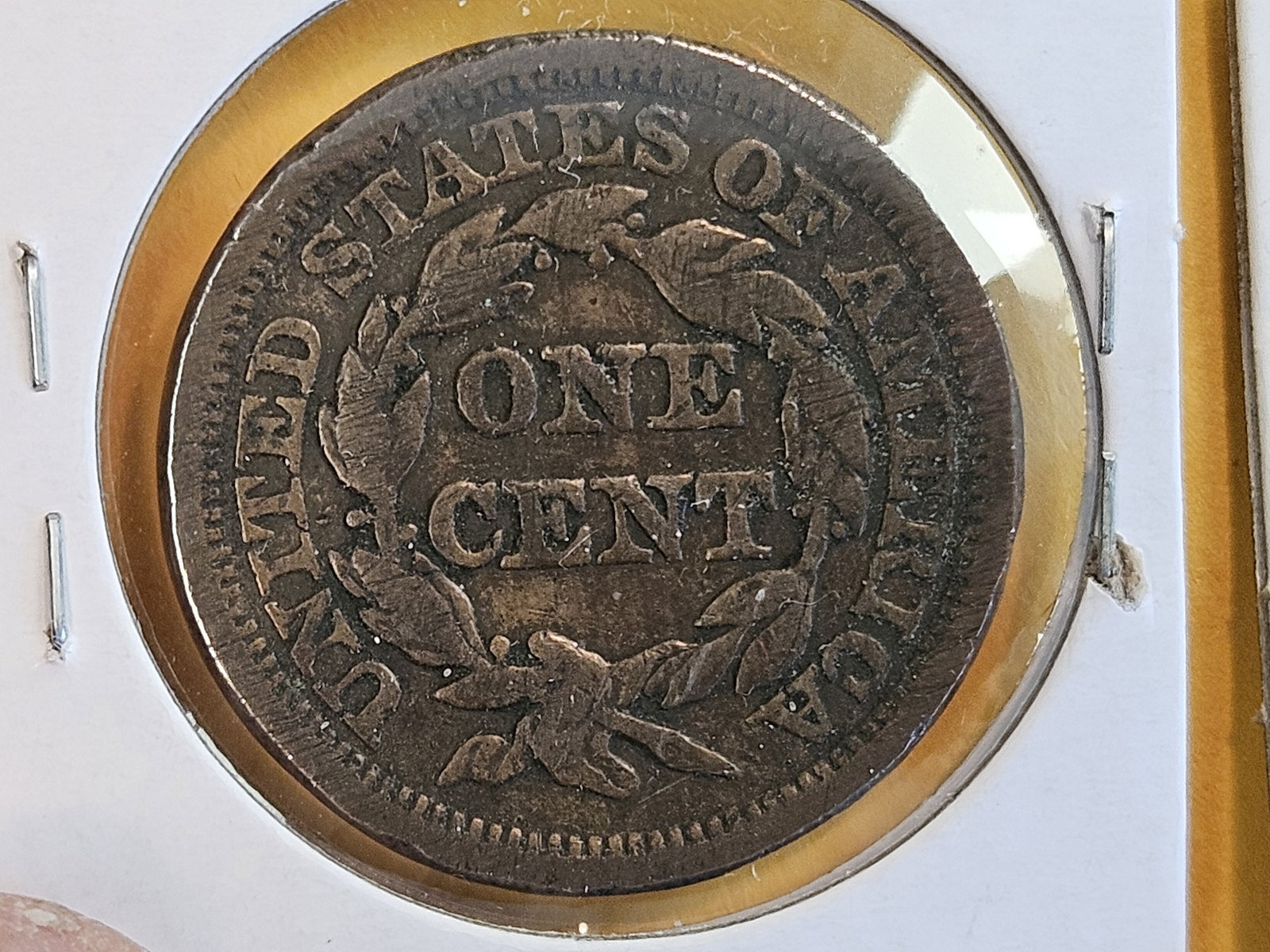 1846 and 1851 Braided Hair Large Cents - 3