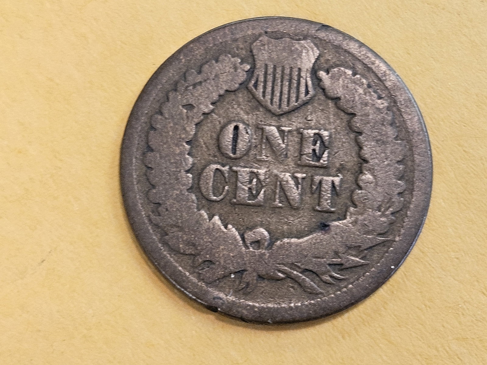 Semi-Key 1864-L Indian Cent - 3