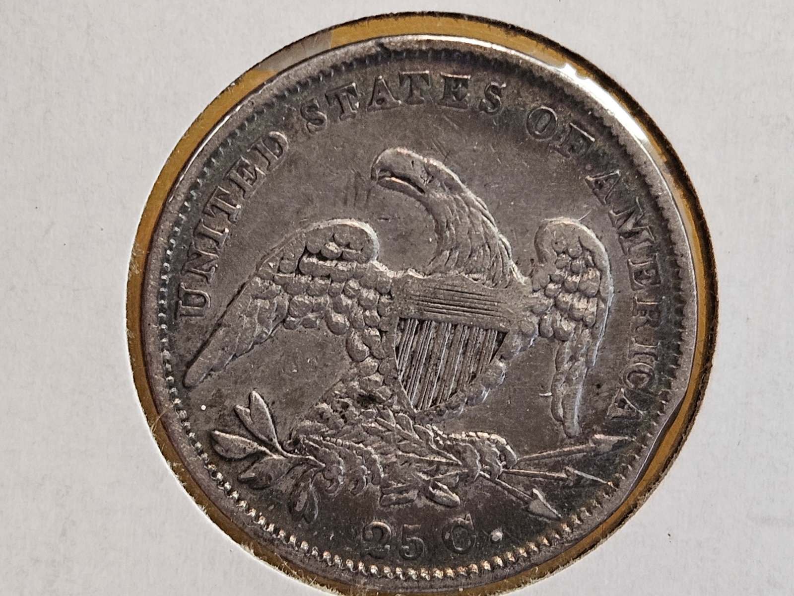 1831 Capped Bust silver Quarter - 4