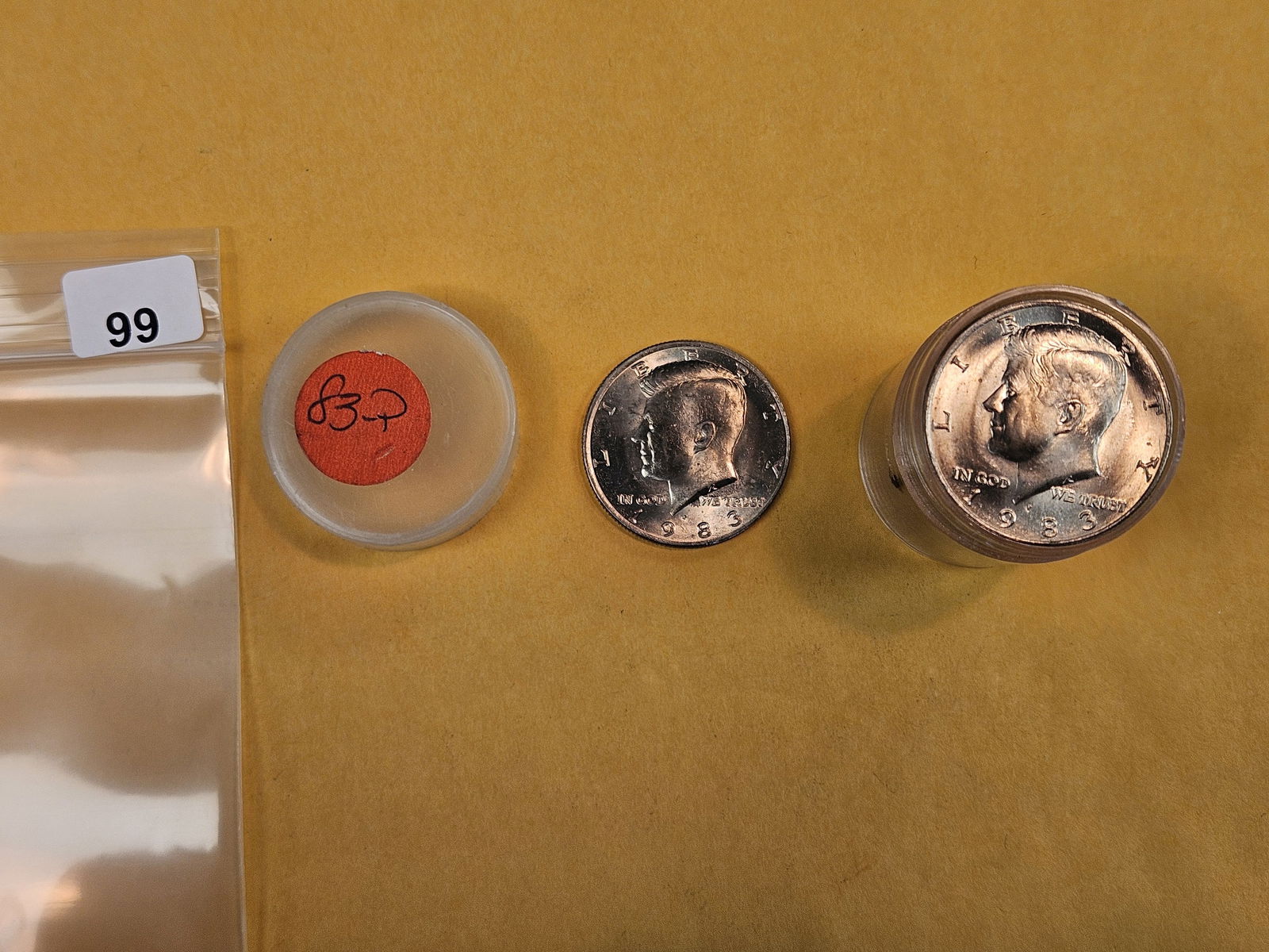 Better Date roll of 1983-P Kennedy Half Dollars (1 of 2)