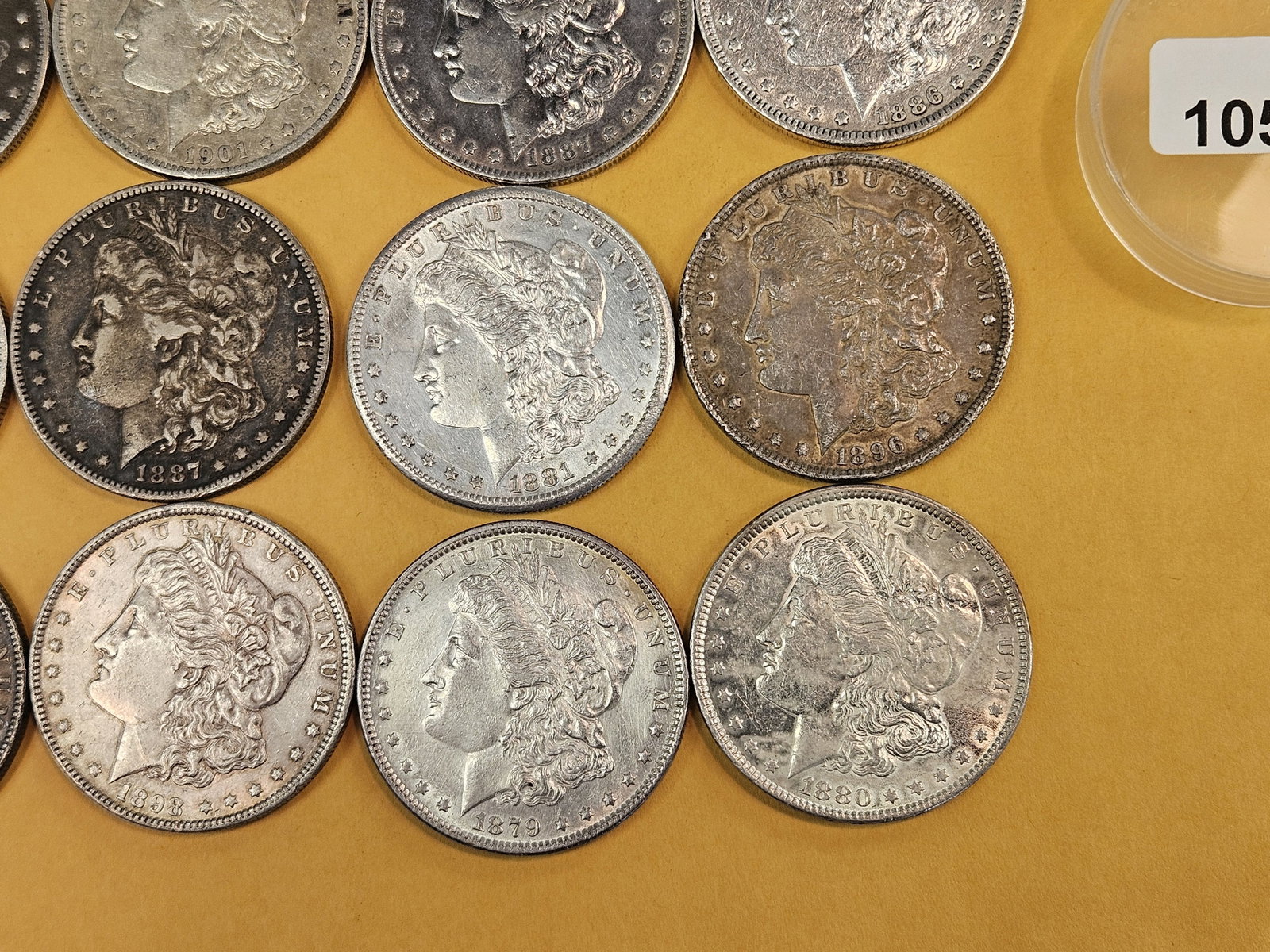 ** FULL ROLL ** Twenty Morgan Silver Dollars - 5