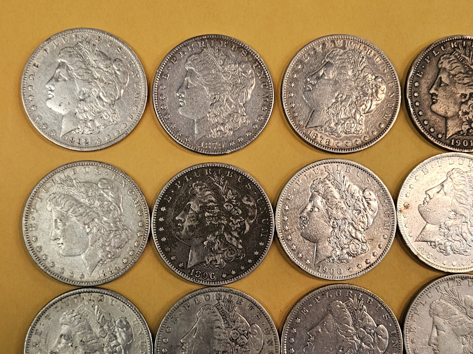 ** FULL ROLL ** Twenty Morgan Silver Dollars - 2