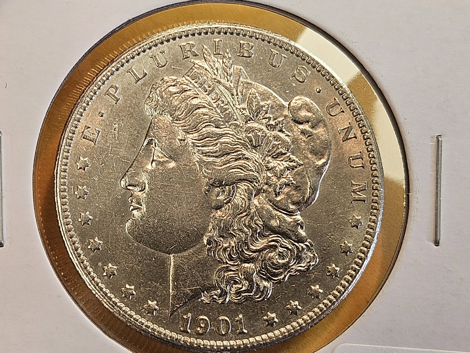 * Better date and Grade 1901-S Morgan silver Dollar - 4