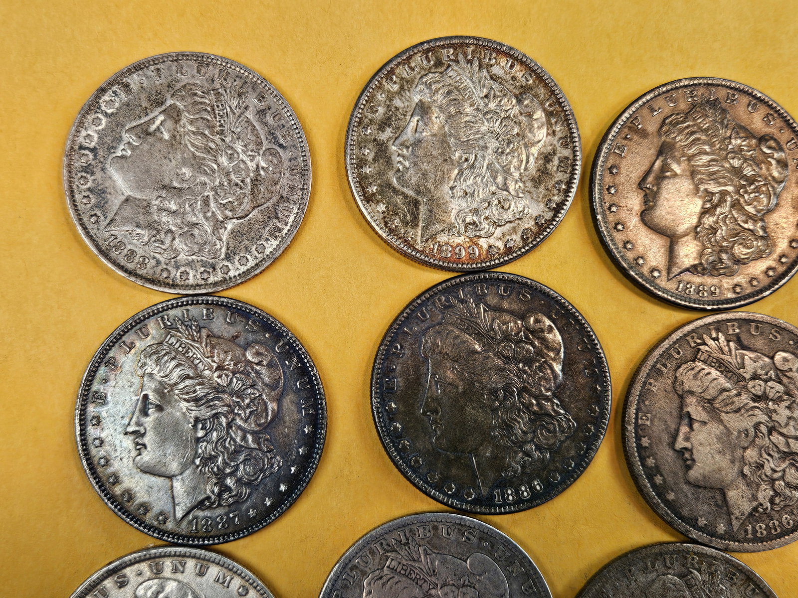 ** FULL ROLL ** Twenty Morgan Silver Dollars - 2