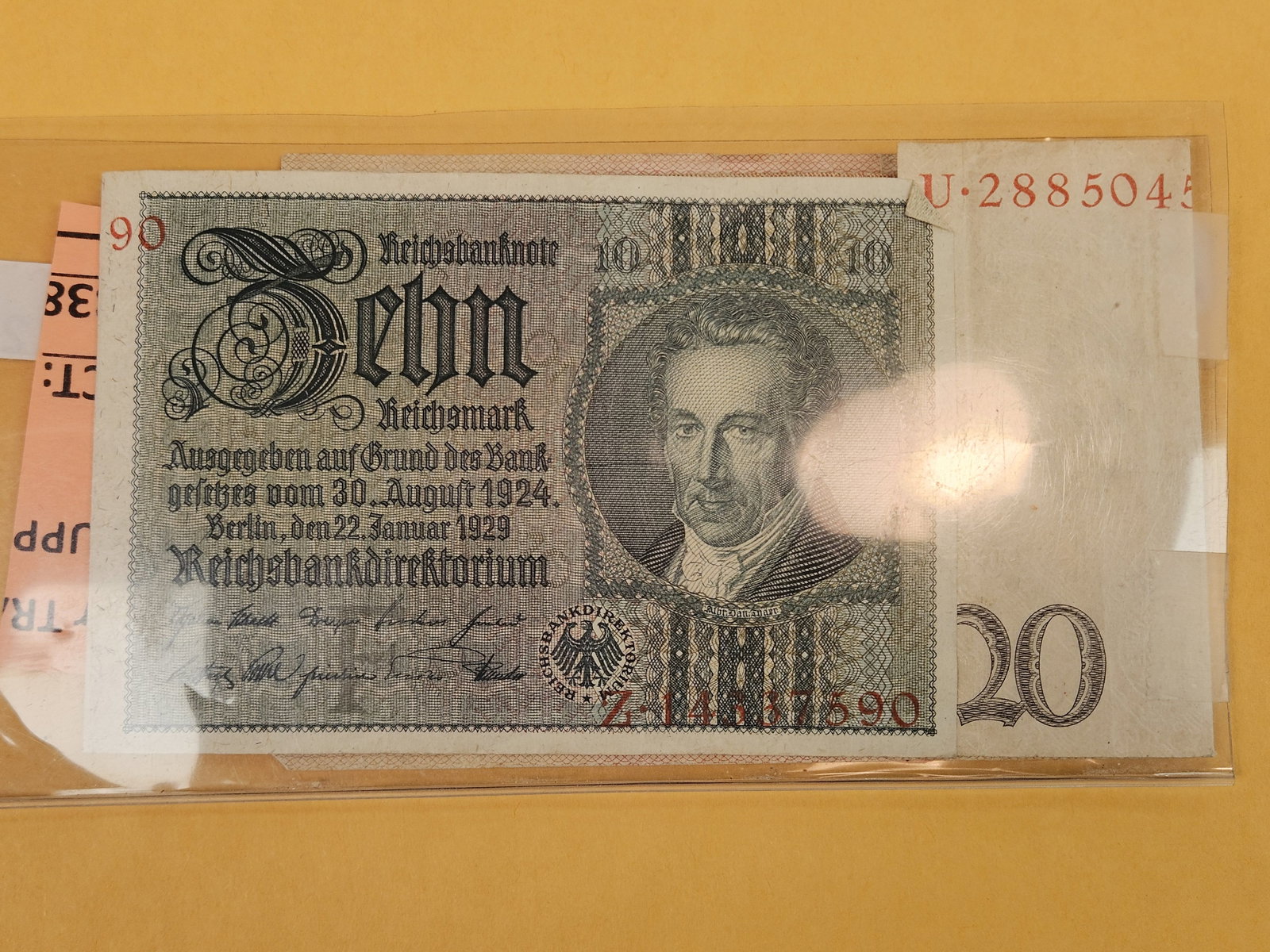 World War II Germany Military "money-belt" - 2