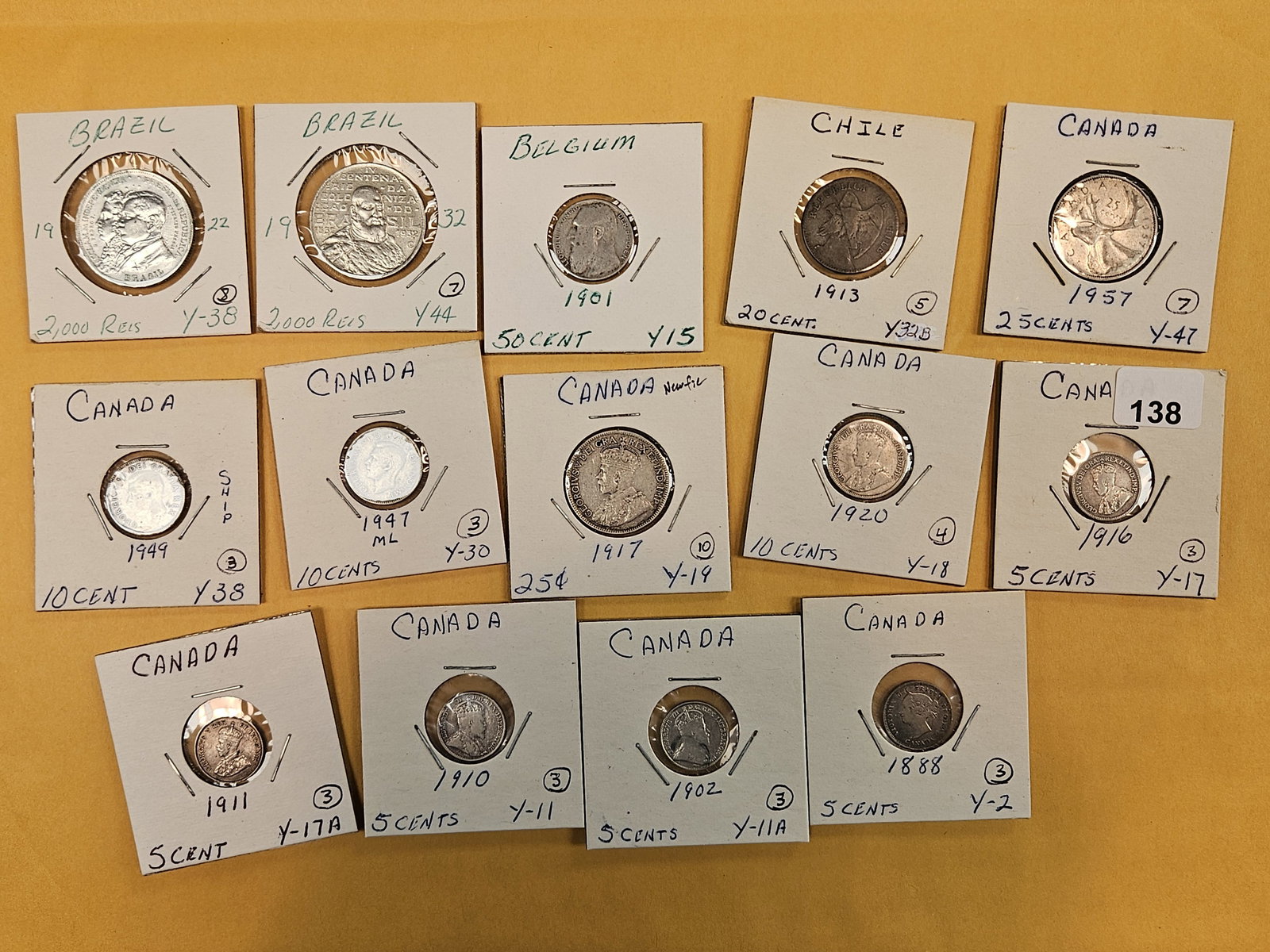 Fourteen more mixed, World Coins (1 of 6)