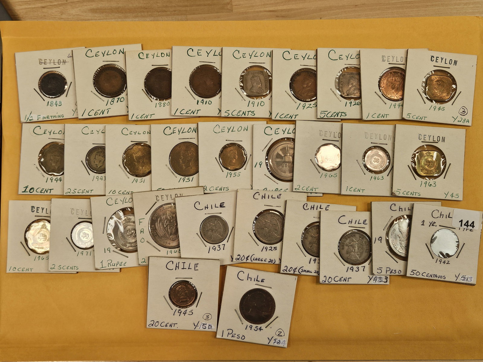 Thirty mixed world coins (1 of 7)