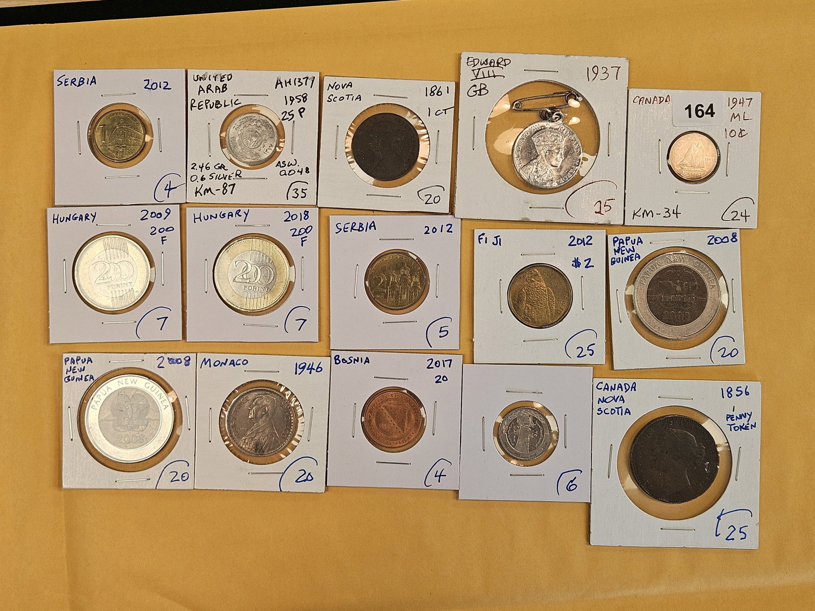 Fifteen more, nice, mixed World coins (1 of 7)