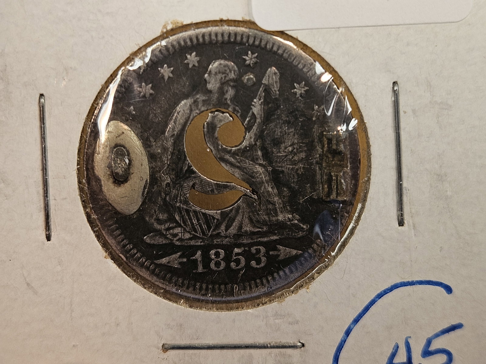 Couple of mixed pieces of silver exonumia - 3