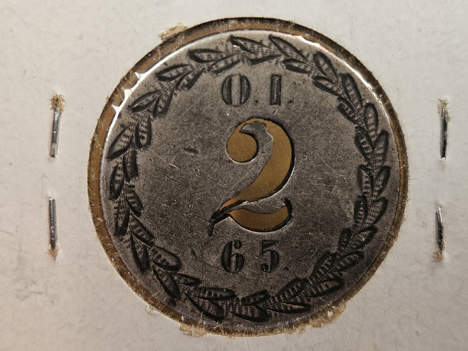 Couple of mixed pieces of silver exonumia - 5