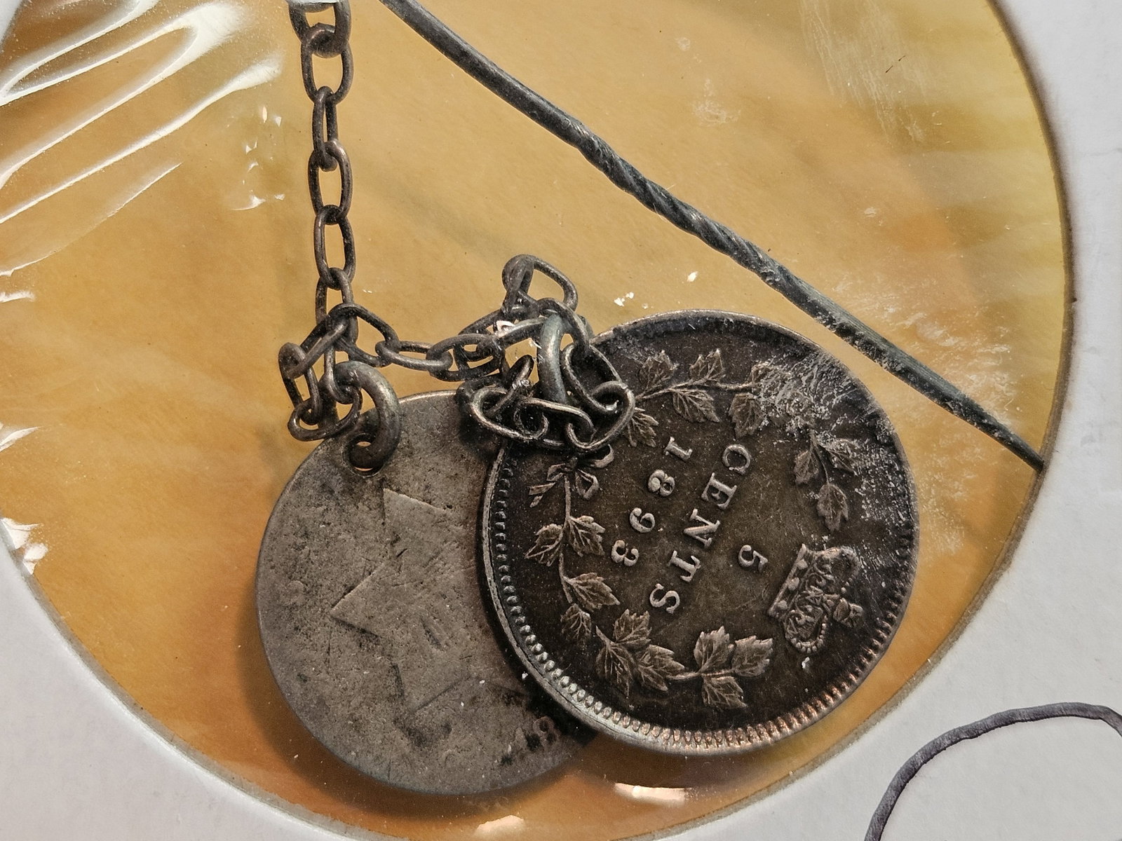 Couple of mixed pieces of silver exonumia - 6