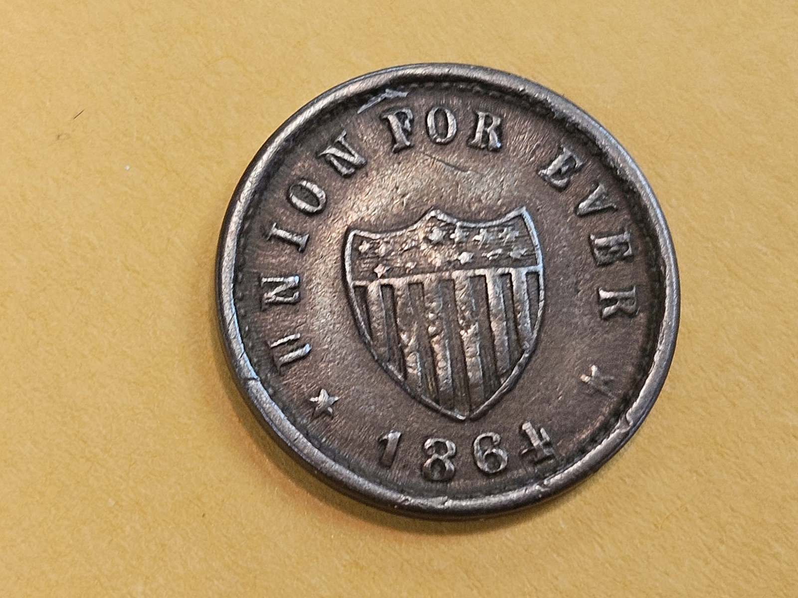 1864 Civil War Token - 4