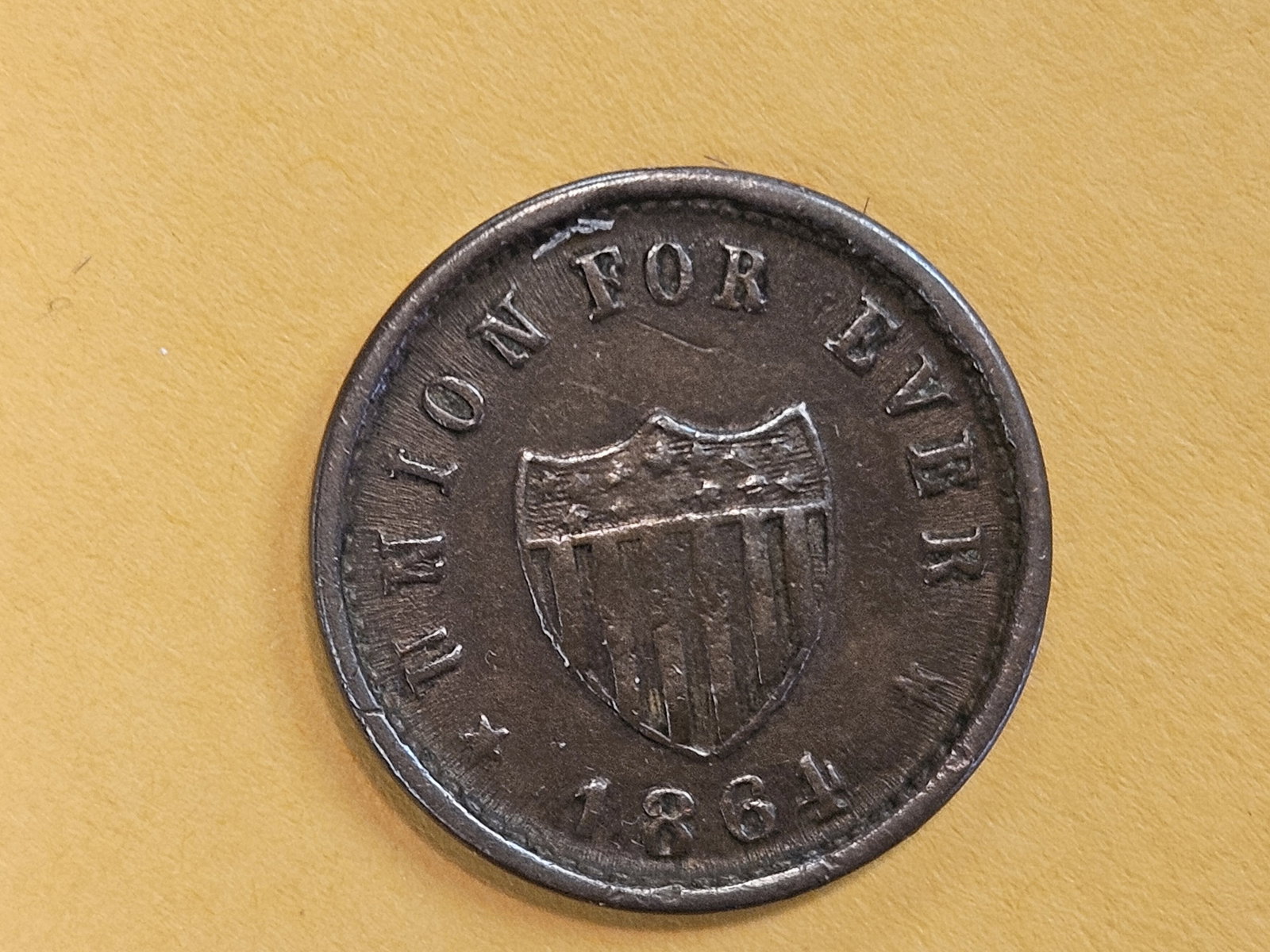 1864 Civil War Token - 5