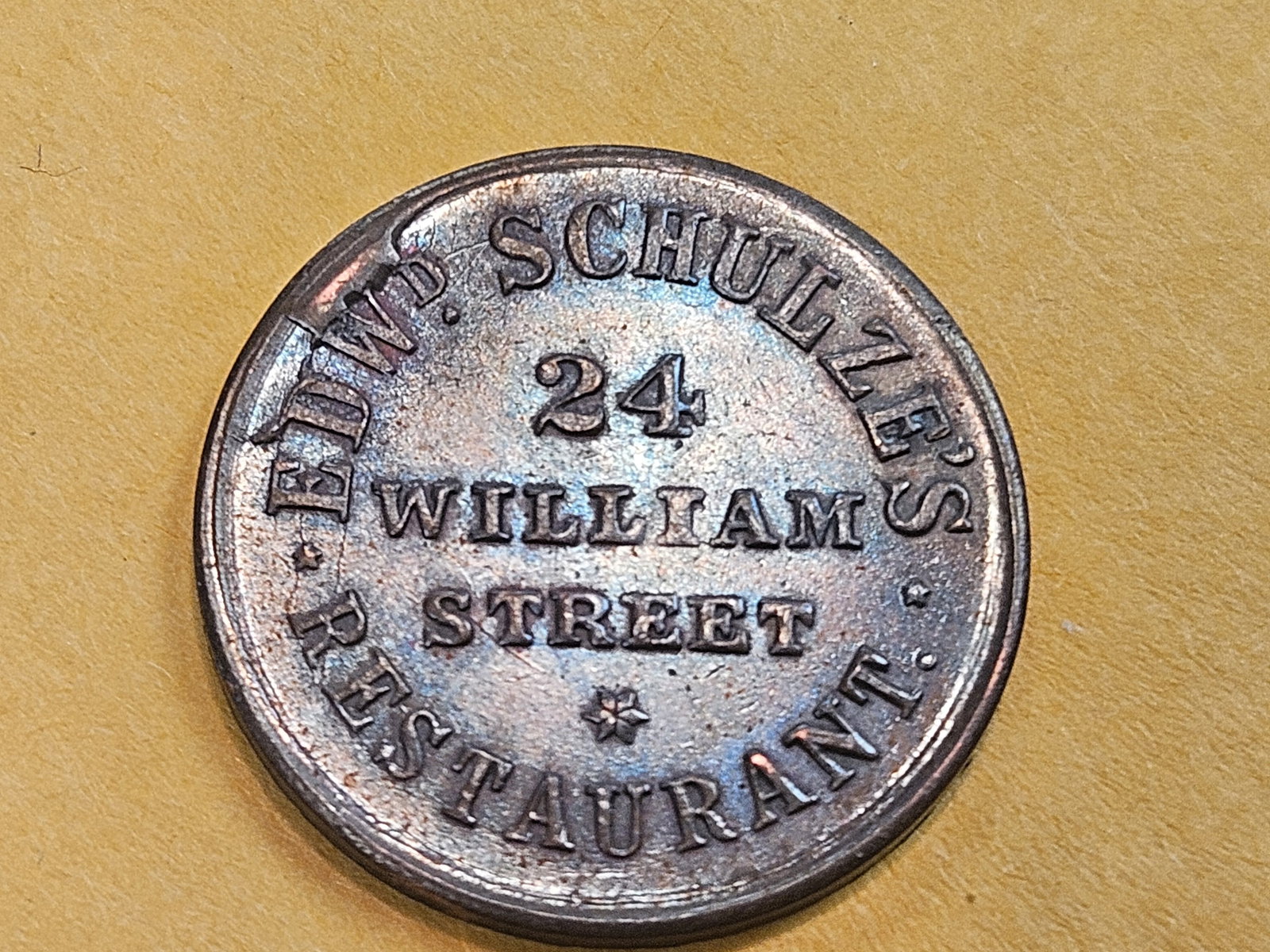 * GEM Brilliant Uncirculated 1863 Civil War Token Merchant's Store Card - 12