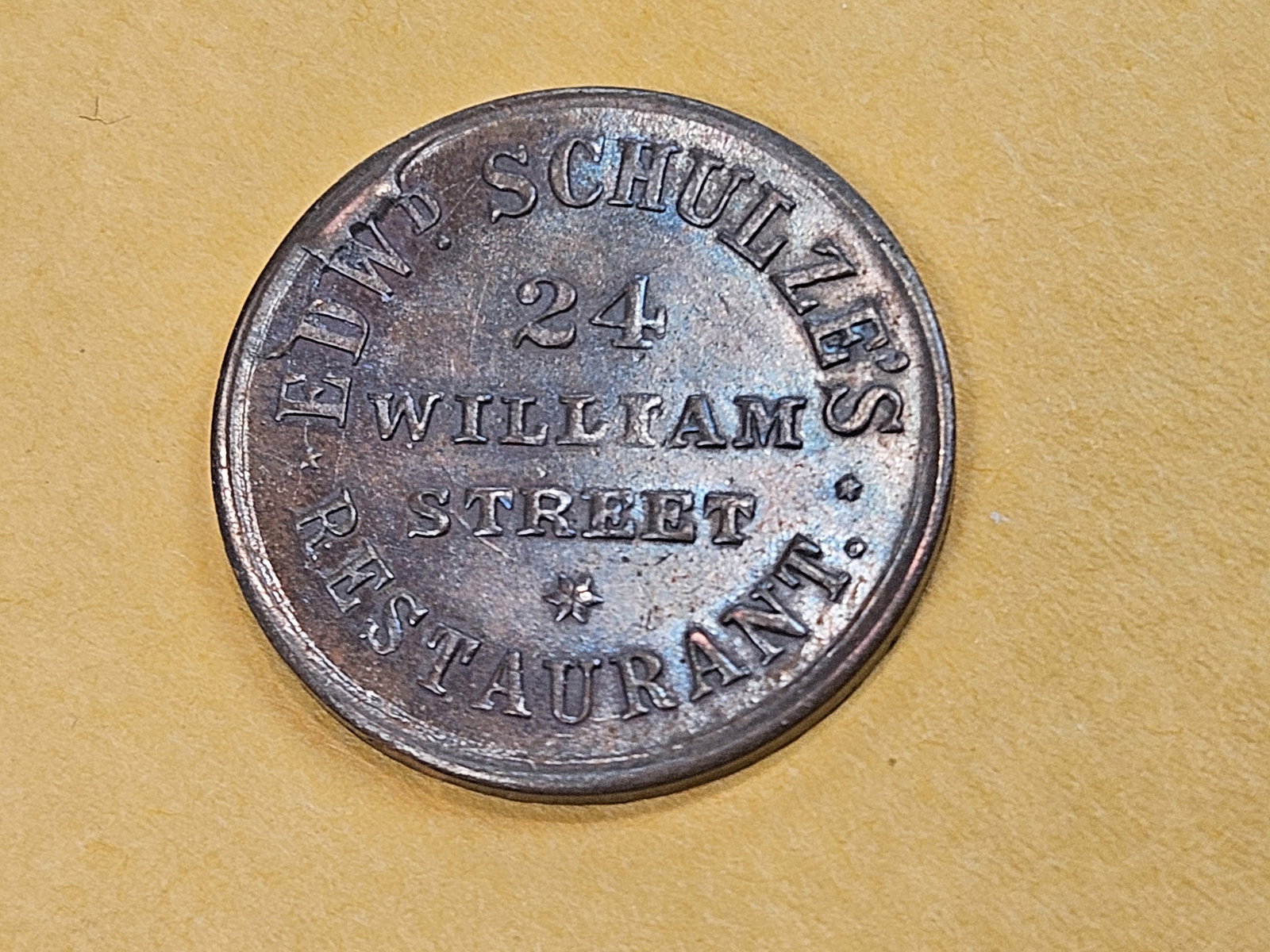* GEM Brilliant Uncirculated 1863 Civil War Token Merchant's Store Card - 13