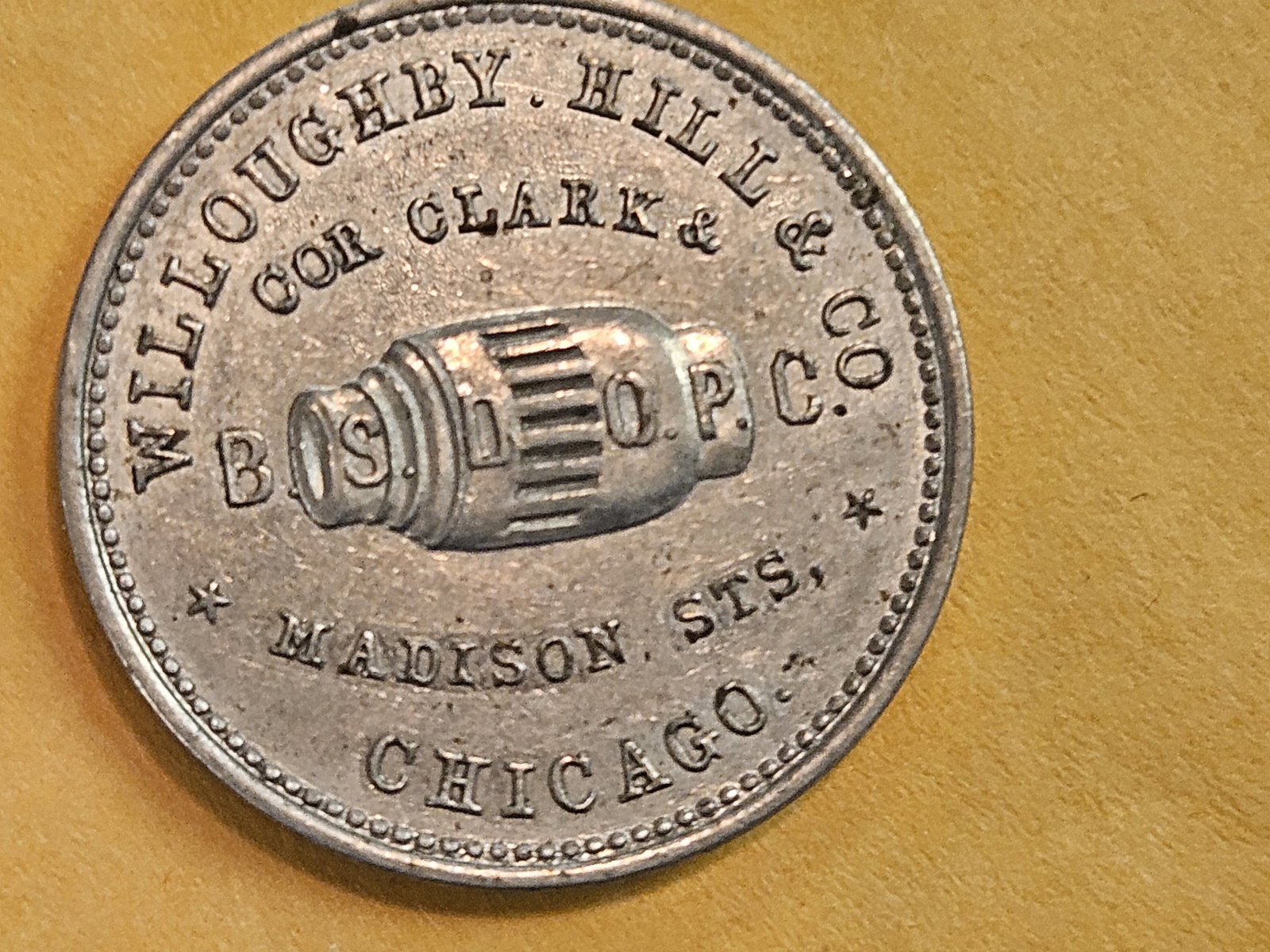 Bright, 1800's, Merchant's Store Card Token - 5