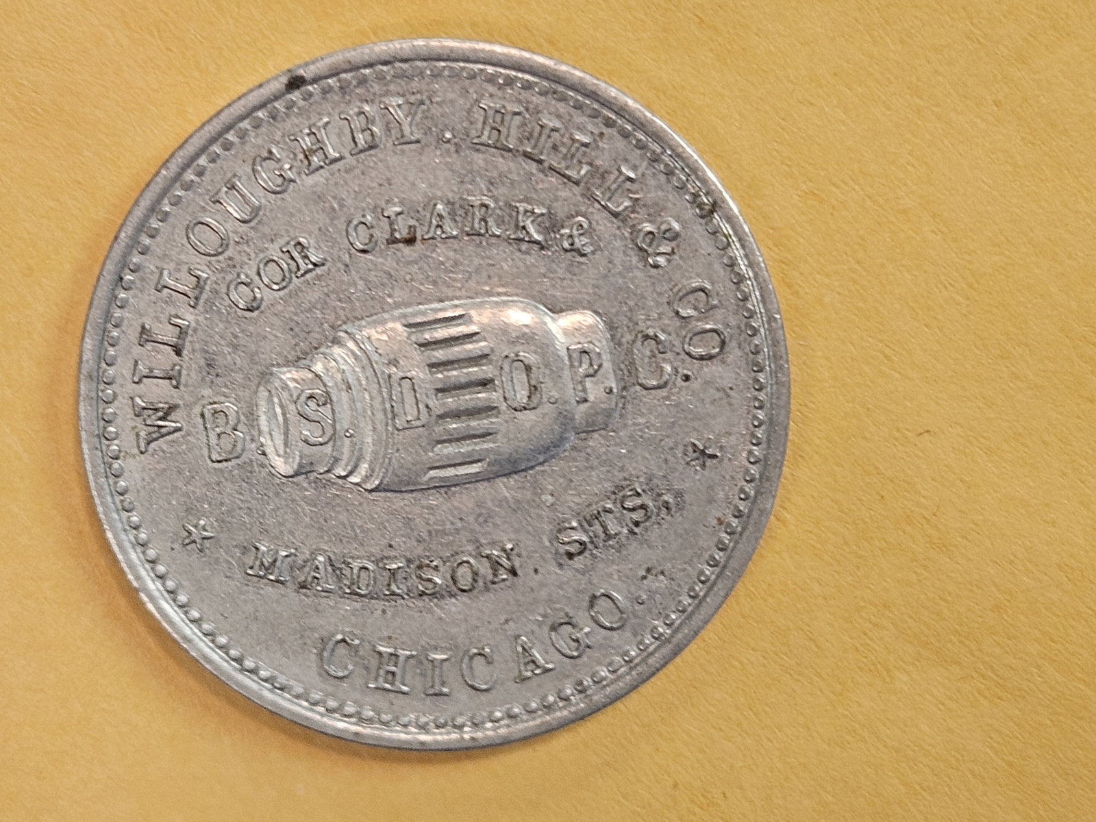 Bright, 1800's, Merchant's Store Card Token - 6
