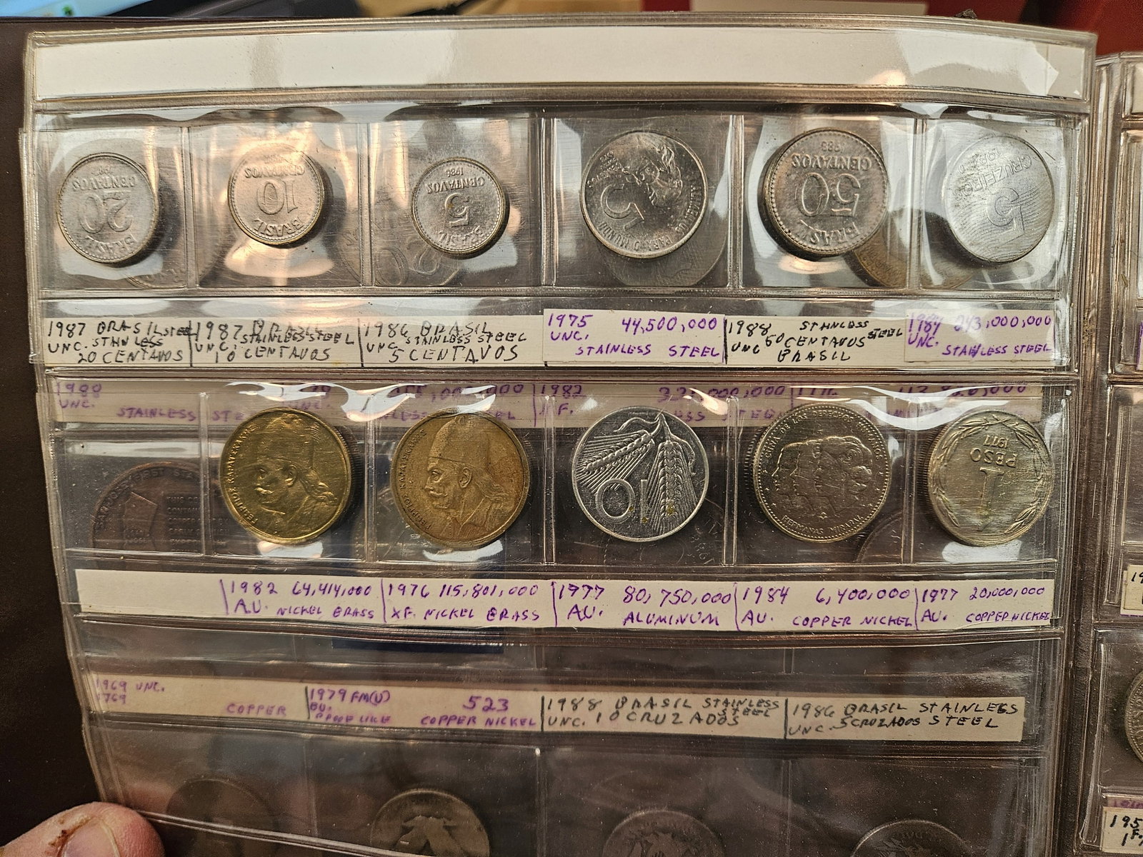 HUGE HODGE-PODGE Lot with over 80 US, World coins and Tokens - 12