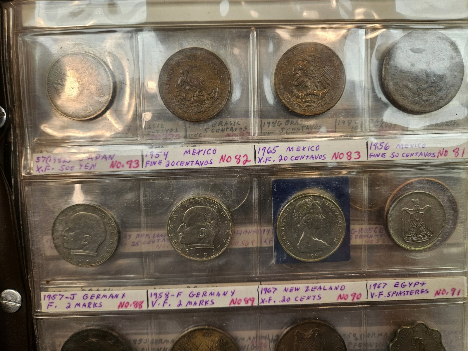 HUGE HODGE-PODGE Lot with over 80 US, World coins and Tokens - 3