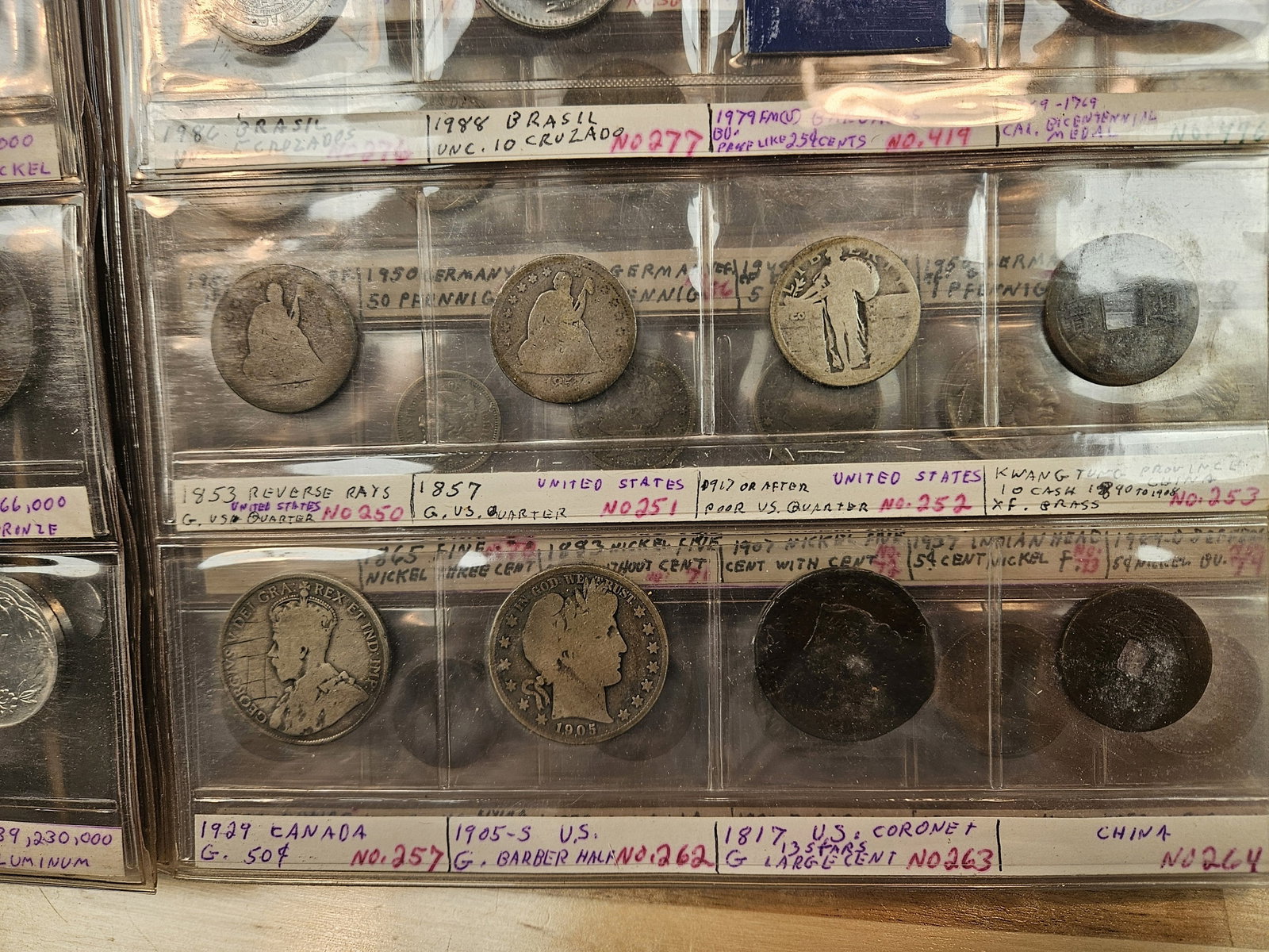 HUGE HODGE-PODGE Lot with over 80 US, World coins and Tokens - 8