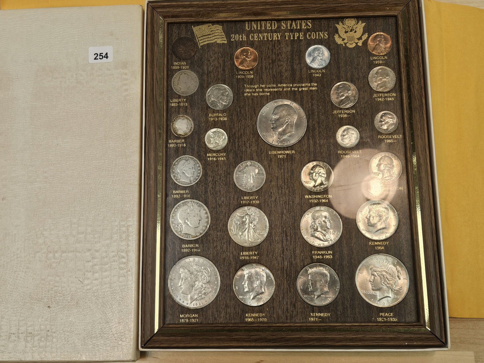 Lovely United States 20th Century Type Coin Collection (1 of 8)