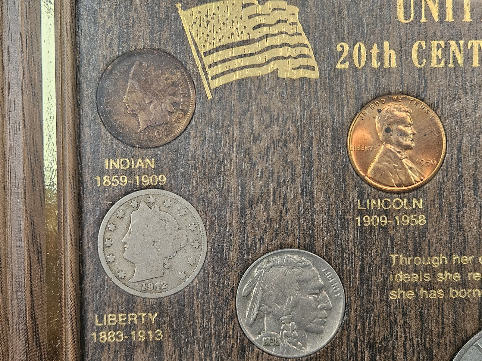 Lovely United States 20th Century Type Coin Collection - 2